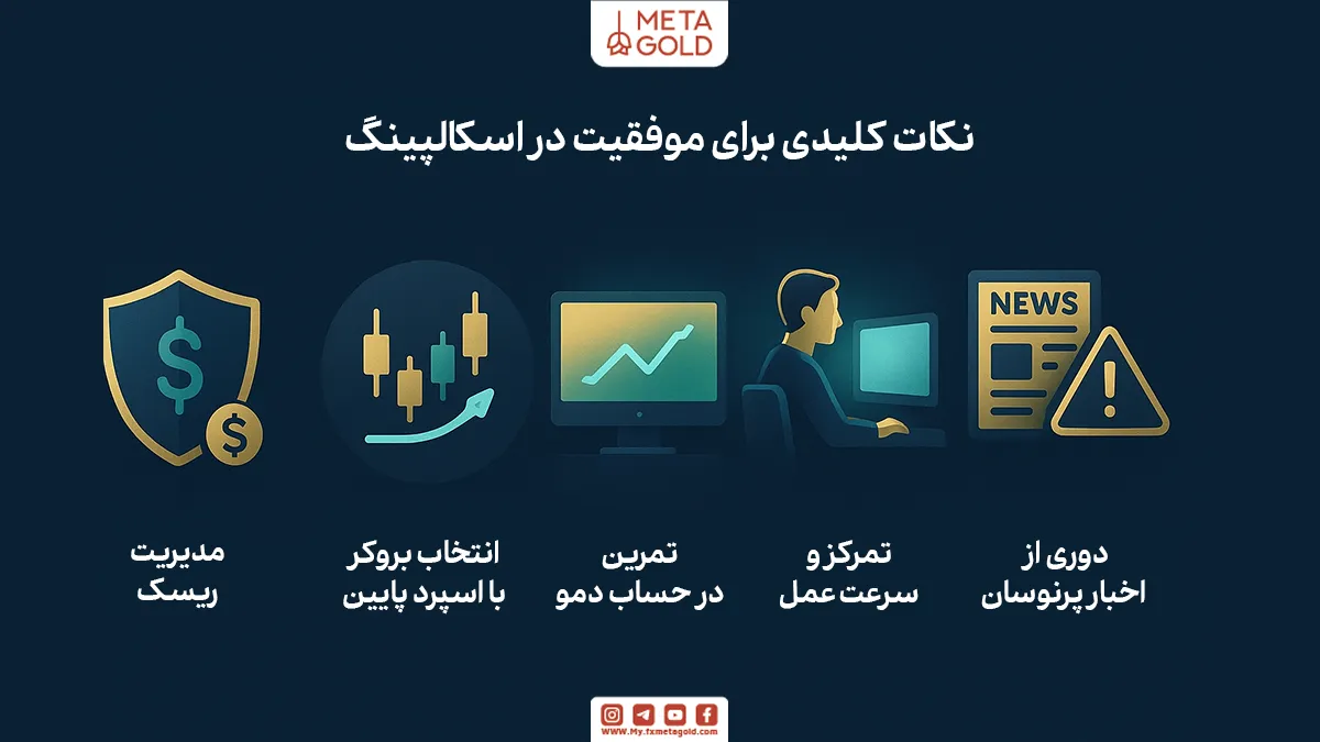 نکات کلیدی برای موفقیت در اسکالپینگ