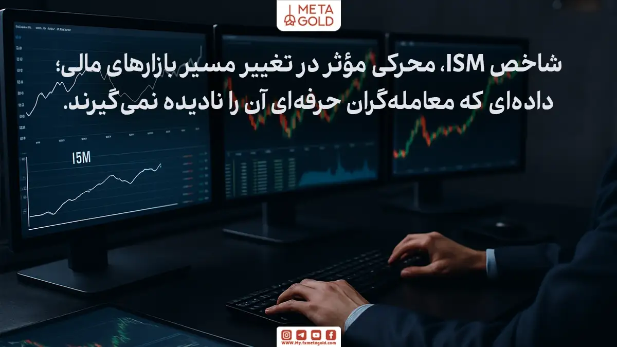شاخص ISM، دیدگاه مدیران خرید در شرکت‌های بزرگ را درباره تولید، اشتغال و سفارشات منعکس می‌کند و پیش از بسیاری از شاخص‌های رسمی منتشر می‌شود.